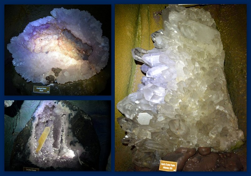 22Atherton13.jpg - The Crystal Caves displays of Geodes, Crystals, Fossils, Petrified timbers